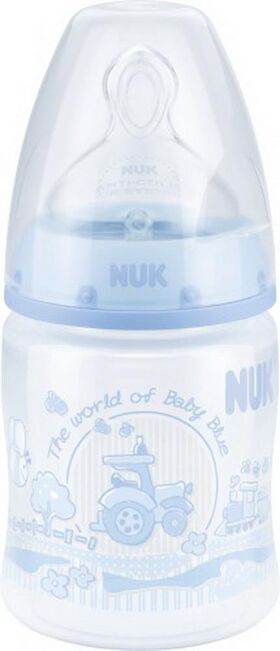 Nuk FC Baby Blue, 150 ml, Silikon, Gr. 1 M, 1 Stück