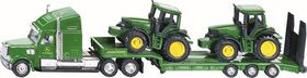 Tieflader mit John Deere Traktoren