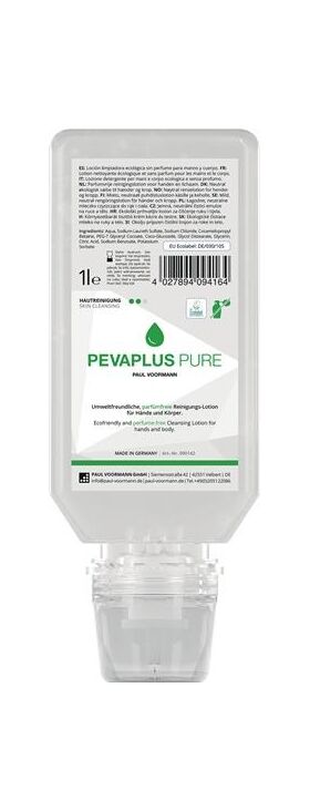 Handreinigung Pevaplus PURE 1l unparfümiert Softflasche PEVAPLUS PURE