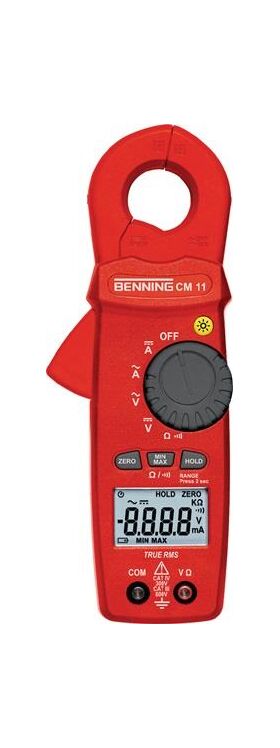 Stromzangenmultimeter CM 11 0,1 mA-20 A AC,0,1 mA-10 A DC CAT IV 300 V BENNING