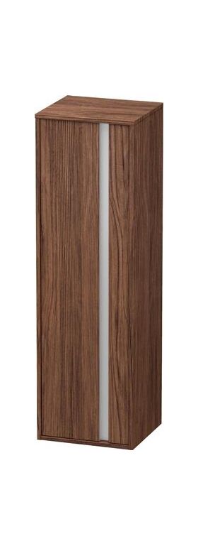 Duravit Hochschrank KETHO 360x400x1320mm Ans links nussbaum dunkel