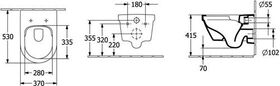 V&B Combi-Pack ARCHITECTURA DirectFlush we C+