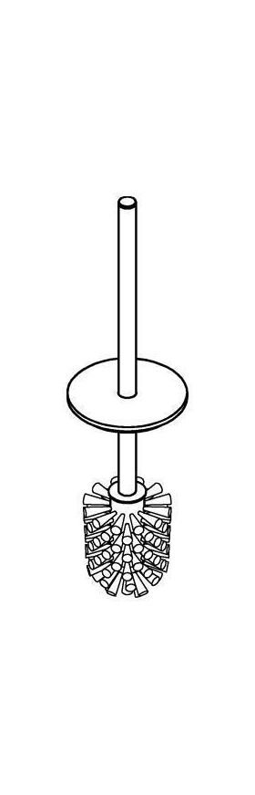 Grohe Ersatzbürste f Toilettenbürstengrt nickel gebü