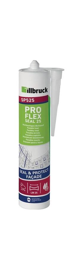 Hochbaufugen-Dichtstoff SP525 PROFLEX SEAL 25 weiß 495g ILLBRUCK