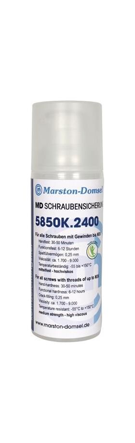 Schraubensicherung 50g mf.hochvikos blau Pumpdosierer MARSTON