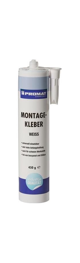 Montagekleber Profi weiß 450g Kartusche PROMAT CHEMICALS