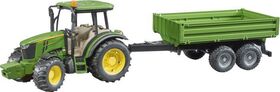 John Deere 5115M + Bordwandanhänger