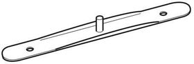 Geberit Schablone f WCS Scharn. Befestigung von oben B155