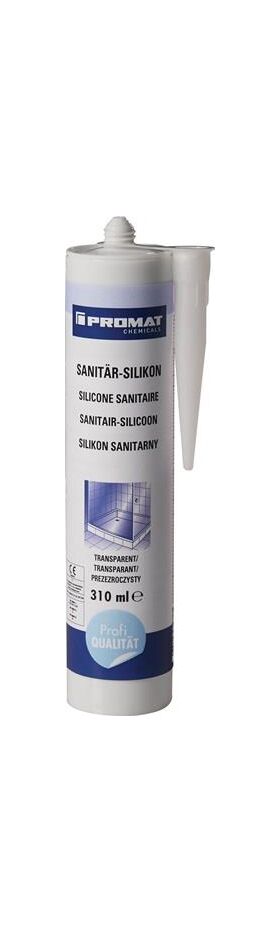 Sanitär-Silikon transp.310 ml Kartusche PROMAT chemicals