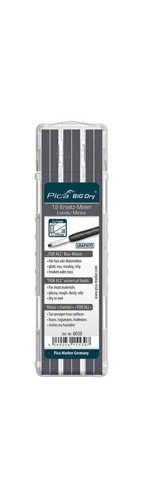 Minenset Pica BIG-Dry 12x graphit universell 12 Minen/Set