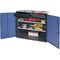 Werkzeug-/Beistellschrank H1000xB1000xT500mm 2 Schubl.,2 BD grau/blau NCS PROMAT