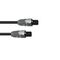 SOMMER CABLE Lautsprecherkabel Speakon 2x2,5 2,5m sw