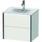 Duravit Waschtischunterbau XVIU 557x610x480mm Prof. sw matt weiß matt