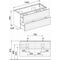 Keuco WTU EDITION 11 PLANNING 1400x700x535mm m LED-I-Bel trü sdm