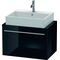 Duravit Konsolenunterschrank X-LARGE 440x700x478mm schwarz hochglanz