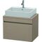 Duravit Konsolenunterschrank DURASTYLE 512x700x478mm leinen