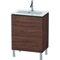 Duravit WTU Compact L-CUBE 704x620x391mm nussbaum dunkel