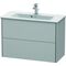 Duravit WTU COMPACT XSQUARE 560x810x388mm nordic weiß seidenmatt