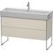 Duravit Waschtischunterbau XSQUARE 731x684x460mm taupe matt