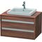 Duravit Waschtischunterbau KETHO 550x800x496mm nussbaum natur