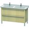 Duravit Waschtischunterbau X-LARGE 1200x470x668mm mediterrane eiche