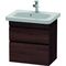 Duravit Waschtischunterbau DURASTYLE 368x580x610mm Kast. dunkel/kastanie dkl