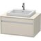 Duravit Waschtischunterbau KETHO 550x800x426mm taupe