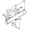 Kludi Thermostat-Brausearmatur BOZZ DN 15 ma-sw