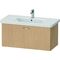 Duravit Waschtischunterbau XBASE 1 Auszug 448x930x448mm eiche natur