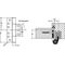 Türband B9107B PA 98 signalweiß ma ungefälzter Holzflügel Rolle 165mm DIN L/R