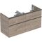 Geberit Waschtischunterschrank iCon 1200x615x476mm f D-WT NB hickory/Griff L