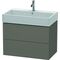 Duravit Waschtischunterbau L-CUBE 544x784x459mm flannel grey seidenmatt