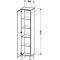 Duravit Hochschrank BRIOSO 1770x420x360mm G. Frontfarbe TA li ta ma