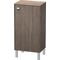 Duravit Halbhochschrank BRIOSO ind 910x520x359mm Gri chr Ans re taupe matt