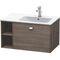 Duravit Waschtischunterbau BRIOSO 442x820x479mm Be re Griff chrom leinen