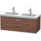 Duravit Waschtischunterbau BRIOSO Griff chrom 452x1170x469mm basalt matt