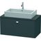 Duravit Konsolenunterschrank BRIOSO Griff chrom 442x920x480mm graphit matt