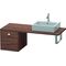 Duravit Konsolenunterschrank BRIOSO Gri chrom 442x420x550mm nussbaum dunkel