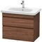 Duravit Waschtischunterbau DURASTYLE 448x730x610mm NB dunkel/basalt matt