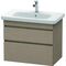 Duravit Waschtischunterbau DURASTYLE 448x730x610mm leinen