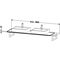 Duravit Konsole X-LARGE 480x1000x24mm leinen