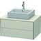 Duravit Waschtischunterbau XSQUARE 400x800x548mm taupe matt