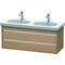 Duravit Waschtischunterbau KETHO 455x1150x480mm europäische eiche