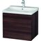 Duravit Waschtischunterbau L-CUBE 620x481x555mm kastanie dunkel