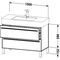 Duravit Waschtischunterbau X-LARGE 1000x470x588mm graphit matt