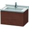 Duravit Waschtischunterbau L-CUBE 469x670x408mm amerikanisch nussbaum