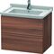 Duravit Waschtischunterbau L-CUBE 469x670x558mm nussbaum natur