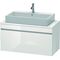 Duravit Konsolenunterschrank DURASTYLE 512x1000x478mm taupe/basalt matt