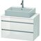 Duravit Konsolenunterschrank DURASTYLE 512x800x478mm taupe/weiß matt