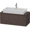 Duravit Konsolenunterschrank L-CUBE 400x1020x477mm flannel grey hochglanz